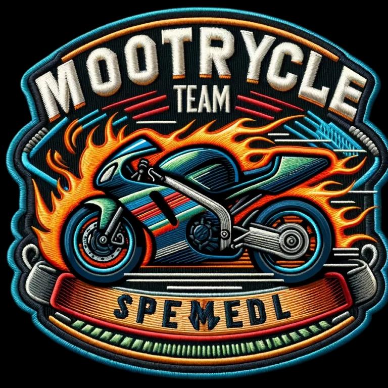 motorcycle team patch