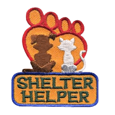 animal shelter custom patch